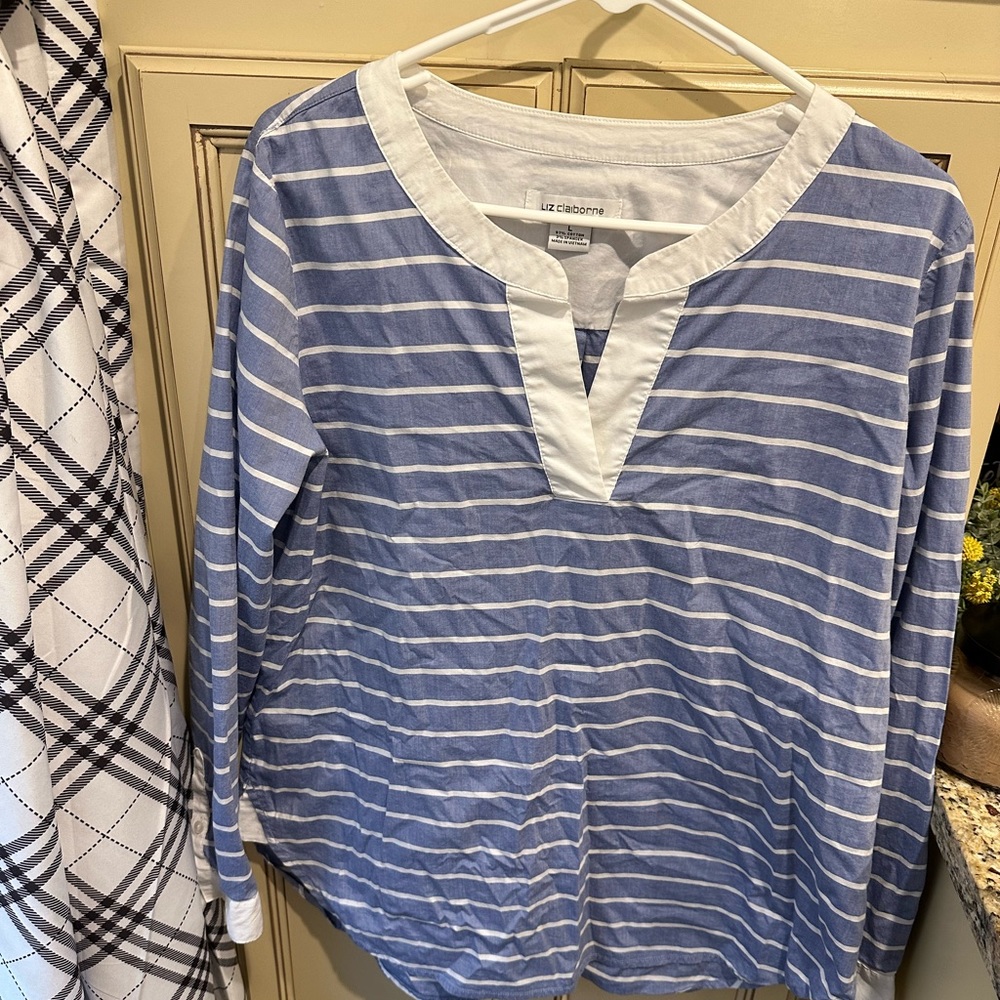 Liz Claaiborne shirt, large, worn 1 time